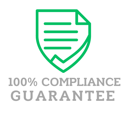 100% compliance guarantee